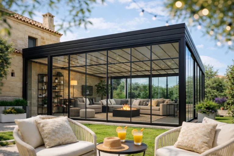 Copertura di design Tensomax con finitura personalizzata